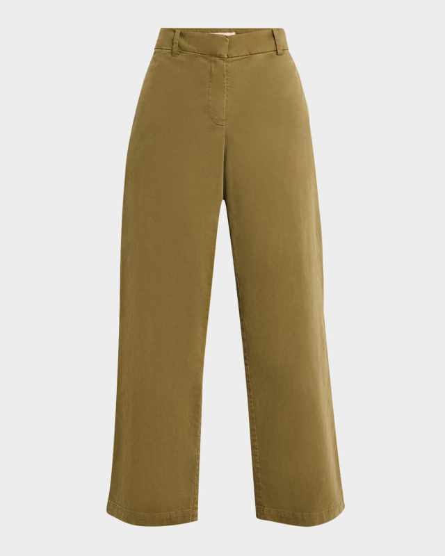 Nohan Cropped Cotton Pants